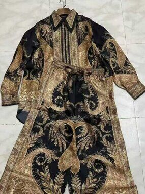 Zimmerman Linen two-piece suit, shirt and pants set.